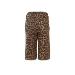 Black Colour BCABBIE LONG SHORTS - Lang bermuda shorts 40754 Leopard fra Black Colour