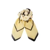 Black Colour BCALESSI MINI SCARF - Gult tørklæde 3522 Pastel Yellow/Black fra Black Colour