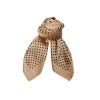 Black Colour BCBIANCA MINI SCARVES - Beige prikket tørklæde 3622 Frappe Dot fra Black Colour