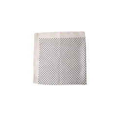 Black Colour BCBIANCA MINI SCARVES - Hvidt prikket tørklæde 3622 Off White Dot fra Black Colour
