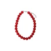 Black Colour BCCELINA NECKLACE - Rød perlekæde 4427 Red fra Black Colour