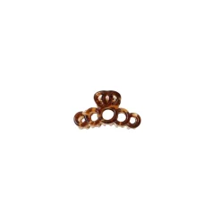 Black Colour BCKERSTI SMALL HAIR CLAW - Brun metal hårklemme 5904 Coffee fra Black Colour