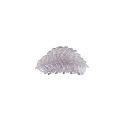 Black Colour BCleaf Transparent Hair Claw - Grå Hårklemme 5752 fra Black Colour