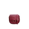 Black Colour BCOLIVIA CROSSOVER BAG - Vinrød skindtaske 9336 Wine fra Black Colour