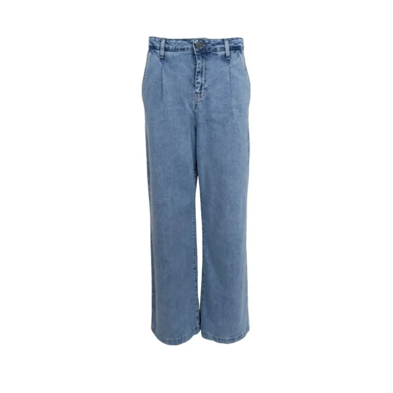 Black Colour BCRUSSEL BAGGY JEANS - Blå jeans 40836 Lt. Denim fra Black Colour