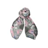 Black Colour BCSANNA SCARF - Rosa/grønt tørklæde 208377 Dust Rose fra Black Colour