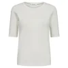 Co' Couture GrannyCC SS Tee - Hvid kortærmet t-shirt 33016 White fra Co'couture