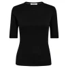 Co' Couture GrannyCC SS Tee - Sort kortærmet t-shirt 33016 Black fra Co'couture