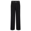 Co'Couture AminaCC Logo Pant - Sort buks med logo elastik 31143 Black fra Co'couture
