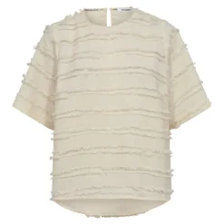 Co'couture BelindaCC Blouse - Off white bluse 35691 Off White fra Co'couture