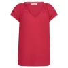 Co'couture Sunrise Top -  Pink bluse 75683 Margherita fra Co'couture