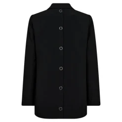 Co'couture VolaCC Ring Single Blazer - Sort habitjakke 30245 Black fra Co'couture