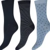 Decoy Ankle Sock Bambus - 3 pack Bambus Ankelstrømper 21345 Multicolour fra Decoy