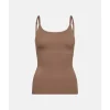 Decoy Shapewear top flexible - Brun top 9-88009-1 Brown fra Decoy