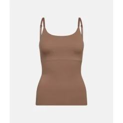 Decoy Shapewear top flexible - Brun top 9-88009-1 Brown fra Decoy
