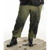Gozzip GIla pants - Grøn printet buks G252221 Olive fra Gozzip