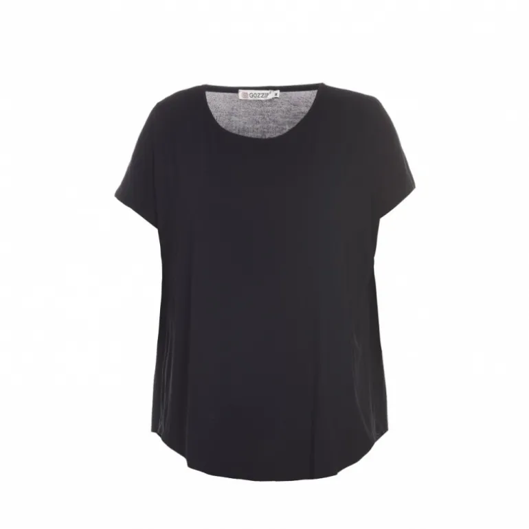 Gozzip Gitte T-shirt - 9905 Black fra Gozzip
