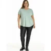 Gozzip Gitte T-shirt - Mintgrøn t-shirt 9905 Green fra Gozzip