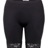 Gozzip Rosa Under Pants med Lace - Cykelshorts G152631 Black fra Gozzip