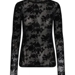 HYPEtheDetail Lace Blouse - Sort blondebluse 3-850-14 Black fra HYPEtheDETAIL