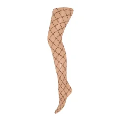 HYPEtheDETAIL Logo Tights - Strømpebukser 16013 4350 Brown fra HYPEtheDETAIL