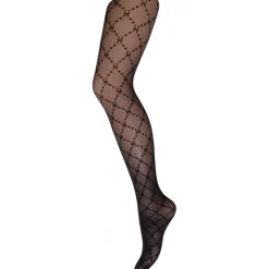 HYPEtheDETAIL Logo Tights - Strømpebukser 16013 Black fra HYPEtheDETAIL