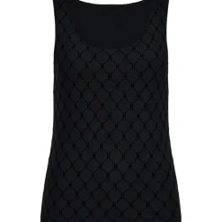 HYPEtheDetail Mesh Top - Logo mesh top 3-300-1 Black fra HYPEtheDETAIL