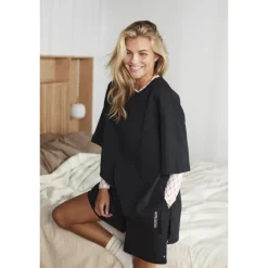 HYPEtheDetail Oversize Sweat - Sort sweatshirt 3-555-2 Black fra HYPEtheDETAIL