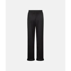 HYPEtheDetail Satin Pyjamas - Sort logo pyjamas 3-800-43 Black fra HYPEtheDETAIL