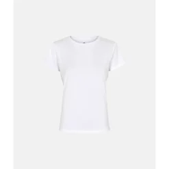 JBS of DK Basic Tee - Hvid bambus t-shirt 11230-2 White fra JBS of Denmark - Dame