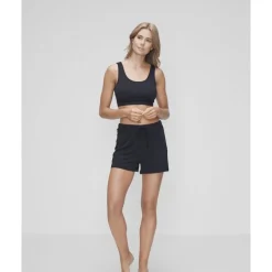 JBS of DK Bra wide strap - Sort bambus top m/brede stropper 11230-148 Black fra JBS of Denmark - Dame