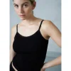 JBS of DK narrow straps - Sort uld undertrøje med smalle stropper 1221-19 Black fra JBS of Denmark - Dame