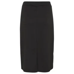 Kaffe Curve KCJenna Jersey Skirt - Sort nederdel 10502565 Black Deep fra Kaffe Curve