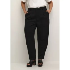 Kaffe Curve KCmerla Pants - 7/8 bukser 10582231Black Deep fra Kaffe Curve
