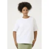 Kaffe Curve KCmina T-Shirt - Hvid t-shirt 10583008 Optical White fra Kaffe Curve