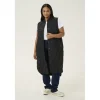 Kaffe Curve KCnorena Quiltet Waistcoat - Sort quiltet vest 10582918 Black Deep fra Kaffe Curve