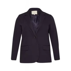 Kaffe Curve KCsakira Blazer - Lilla habitjakke 10580933 Dawn Purple fra Kaffe Curve