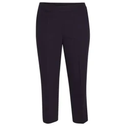 Kaffe Curve KCsakira Cropped Pants - Lilla buks 10580650 Dawn Purple fra Kaffe Curve