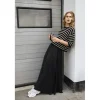Kaffe KAallie Skirt - Sort lang nederdel 10509147 Black Deep fra Kaffe