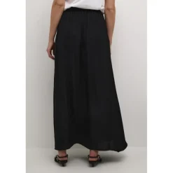 Kaffe KAallie Skirt - Sort lang nederdel 10509147 Black Deep fra Kaffe