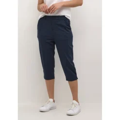 Kaffe KAjenny Capri Pants - 10508872 Midnight Marine fra Kaffe