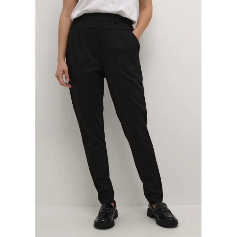 Kaffe KAjenny Pants - Sort buks 10508651 Black Deep fra Kaffe