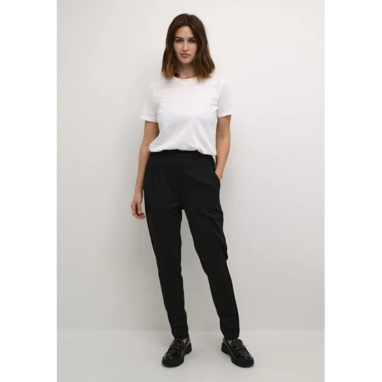 Kaffe KAjenny Pants - Sort buks 10508651 Black Deep fra Kaffe