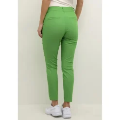 Kaffe KAlea Chino Pant - Grønne Chinos 10505191 Poisen Green fra Kaffe