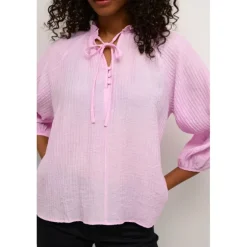 Kaffe KAlianna Blouse - Lyserød bluse 10509400 Lilac Snow fra Kaffe
