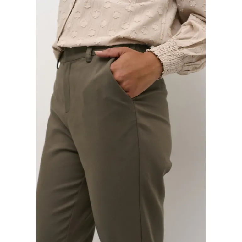 Kaffe KAloraine Pants - Brun buks 10509133 Major Brown fra Kaffe