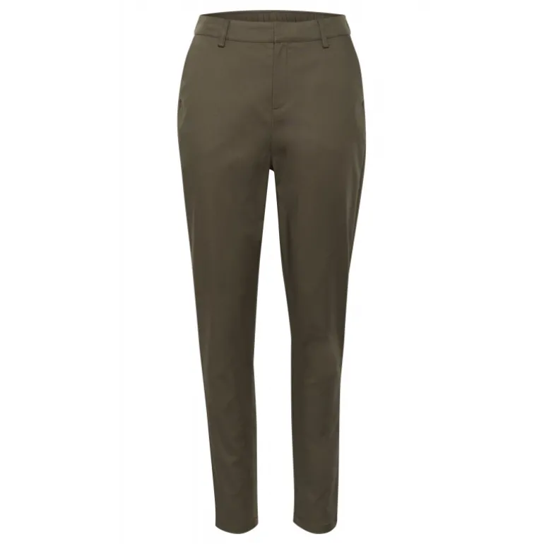 Kaffe KAloraine Pants - Brun buks 10509133 Major Brown fra Kaffe