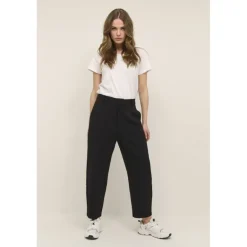 Kaffe KAmerle Pants Suiting - 7/8 bukser 10504769 Black Deep fra Kaffe
