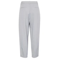 Kaffe KAmerle Pants Suiting - Lysegrå 7/8 bukser 10504769 Grey Melange fra Kaffe