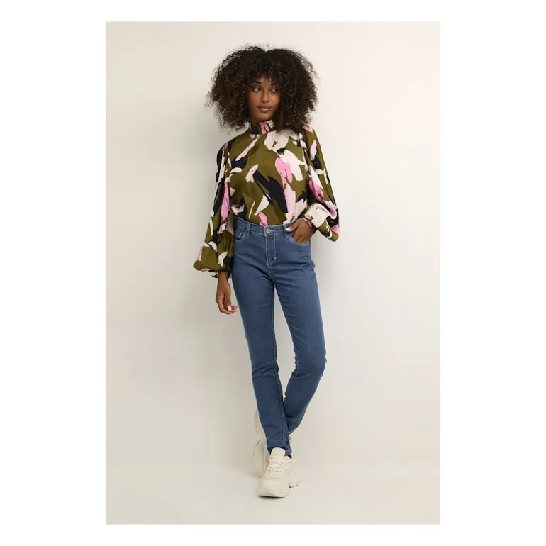 Kaffe KAvicky Jeans - Medium blå Jeans 10503761 fra Kaffe